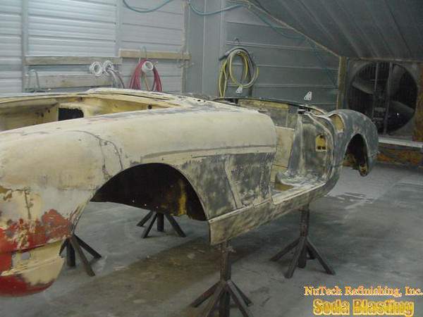 Driver Side Post Stripping