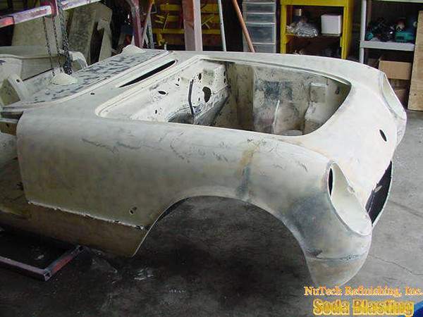 Passenger Front Bumper Post Stripping